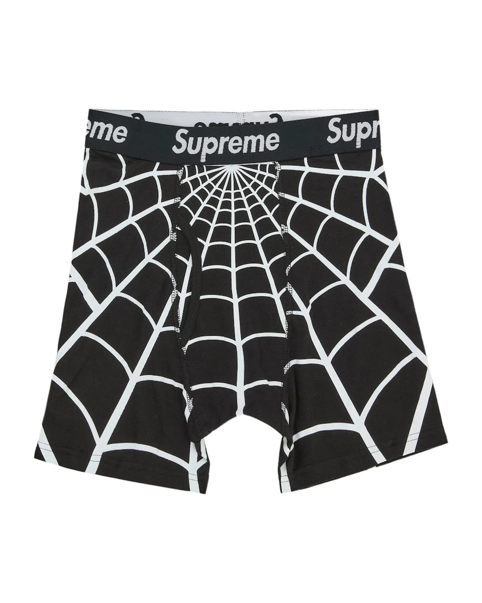 Supreme x Hanes Spider-Man Boxer Briefs (2 Pack) 'Black'
